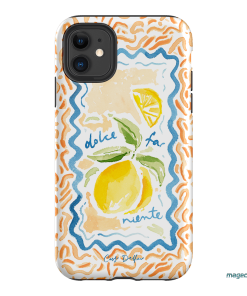 Dolce Far Niente Printed Phone Cases iPhone 11 / Armoured by Cass Deller - The Dairy