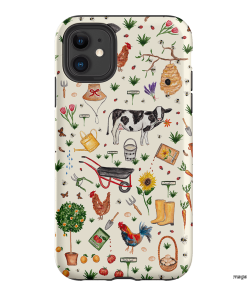Farm Stay Printed Phone Cases iPhone 11 / Armoured by BG. Studio - The Dairy