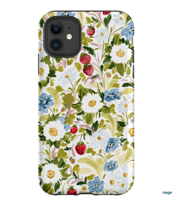 Garden Strawberries Printed Phone Cases iPhone 11 / Armoured by Ellie Mae - The Dairy