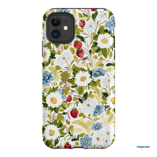 Garden Strawberries Printed Phone Cases iPhone 11 / Armoured by Ellie Mae - The Dairy