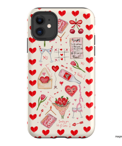 Love Note Printed Phone Cases iPhone 11 / Armoured by BG. Studio - The Dairy