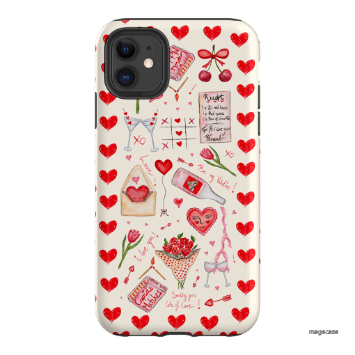 Love Note Printed Phone Cases iPhone 11 / Armoured by BG. Studio - The Dairy