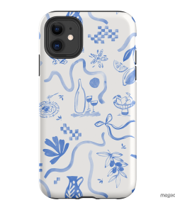 Mediterranean Wave Printed Phone Cases iPhone 11 / Armoured by Charlie Taylor - The Dairy