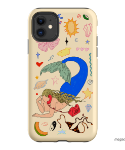 Mermaid Salad Cream Printed Phone Cases iPhone 11 / Armoured by Easty Beasty - The Dairy