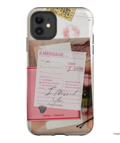 Missed Call Printed Phone Cases iPhone 11 / Armoured by Jasmine Dowling - The Dairy