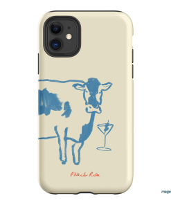 Mootini Blue Printed Phone Cases by Phthalo Ruth - The Dairy