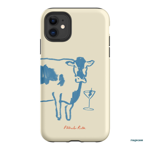 Mootini Blue Printed Phone Cases by Phthalo Ruth - The Dairy