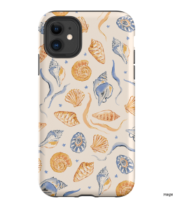 Shells & Swirls Printed Phone Cases by Cass Deller - The Dairy