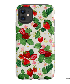 Strawberry Patch Printed Phone Cases iPhone 11 / Armoured by Ellie Mae - The Dairy