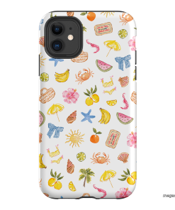 Summer Icons Printed Phone Cases iPhone 11 / Armoured by Cass Deller - The Dairy