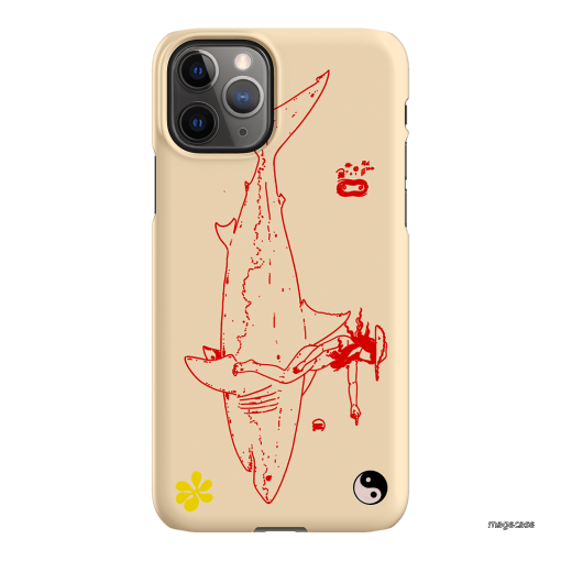 1800-Busy-Rn in Cream Printed Phone Cases iPhone 11 Pro / Snap by Easty Beasty - The Dairy