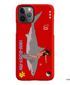 1800-Busy Rn in Red Printed Phone Cases iPhone 11 Pro / Snap by Easty Beasty - The Dairy