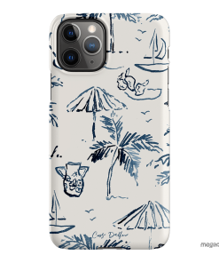Balmy Blue Printed Phone Cases iPhone 11 Pro / Snap by Cass Deller - The Dairy