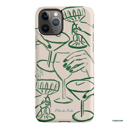 Cheers Printed Phone Cases iPhone 11 Pro / Snap by Phthalo Ruth - The Dairy