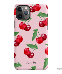 Cherry Rose Printed Phone Cases iPhone 11 Pro / Snap by Kerrie Hess - The Dairy