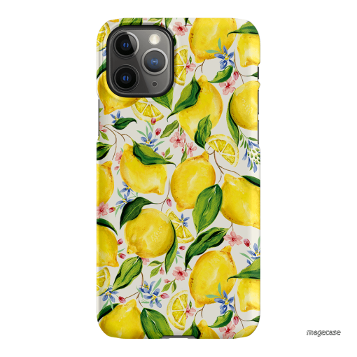 Citrus Lemon Printed Phone Cases iPhone 11 Pro / Snap by Ellie Mae - The Dairy