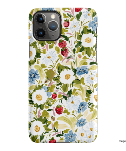 Garden Strawberries Printed Phone Cases iPhone 11 Pro / Snap by Ellie Mae - The Dairy