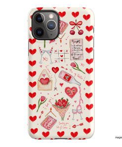 Love Note Printed Phone Cases iPhone 11 Pro / Snap by BG. Studio - The Dairy
