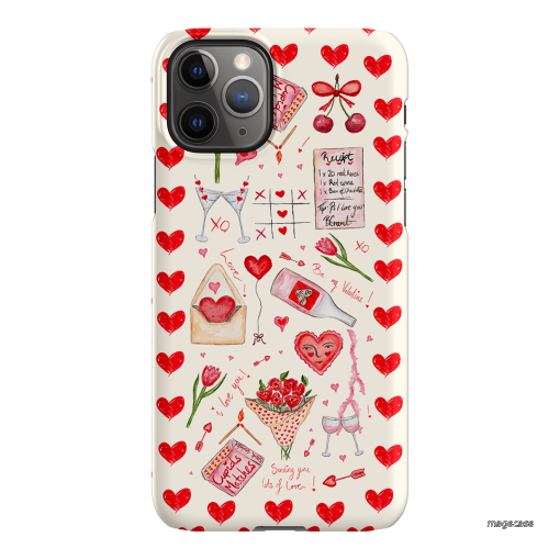 Love Note Printed Phone Cases iPhone 11 Pro / Snap by BG. Studio - The Dairy