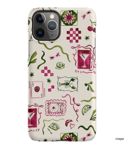 Martini Gal Printed Phone Cases iPhone 11 Pro / Snap by Charlie Taylor - The Dairy