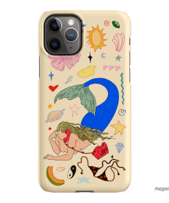 Mermaid Salad Cream Printed Phone Cases iPhone 11 Pro / Snap by Easty Beasty - The Dairy