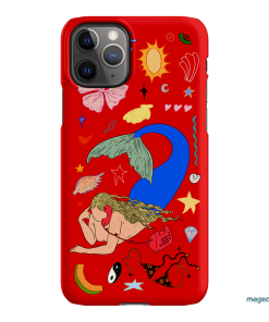 Mermaid Salad Scarlet Printed Phone Cases iPhone 11 Pro / Snap by Easty Beasty - The Dairy