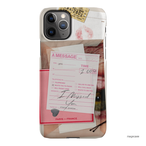 Missed Call Printed Phone Cases iPhone 11 Pro / Snap by Jasmine Dowling - The Dairy