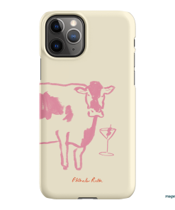 Mootini Pink Printed Phone Cases by Phthalo Ruth - The Dairy