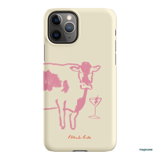 Mootini Pink Printed Phone Cases by Phthalo Ruth - The Dairy