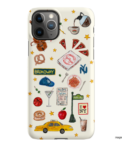NYC Light Printed Phone Cases iPhone 11 Pro / Snap by BG. Studio - The Dairy