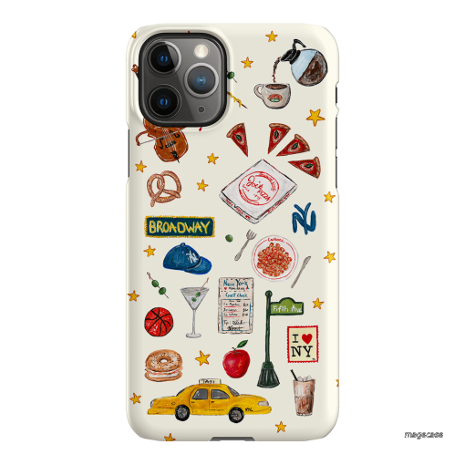 NYC Light Printed Phone Cases iPhone 11 Pro / Snap by BG. Studio - The Dairy