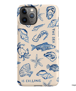 Sea Call Printed Phone Cases iPhone 11 Pro / Snap by Cass Deller - The Dairy