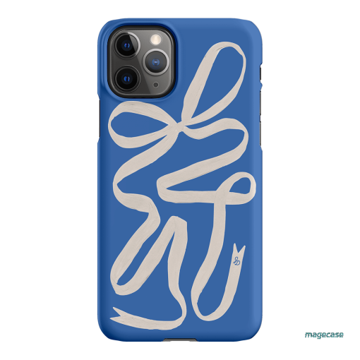 Something Blue Ribbon Printed Phone Cases iPhone 11 Pro / Snap by Jasmine Dowling - The Dairy