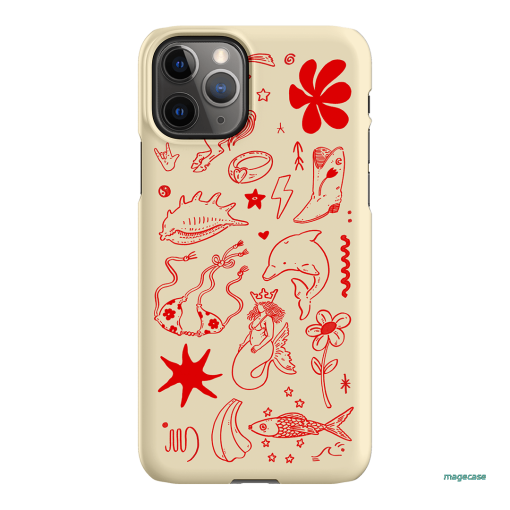 Spiced Cowboy Cream Printed Phone Cases iPhone 11 Pro / Snap by Easty Beasty - The Dairy
