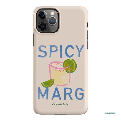 Spicy Marg Printed Phone Cases iPhone 11 Pro / Snap by Phthalo Ruth - The Dairy