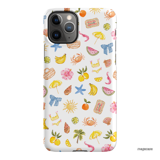 Summer Icons Printed Phone Cases iPhone 11 Pro / Snap by Cass Deller - The Dairy