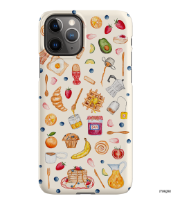 Sunday Breakfast Printed Phone Cases iPhone 11 Pro / Snap by BG. Studio - The Dairy
