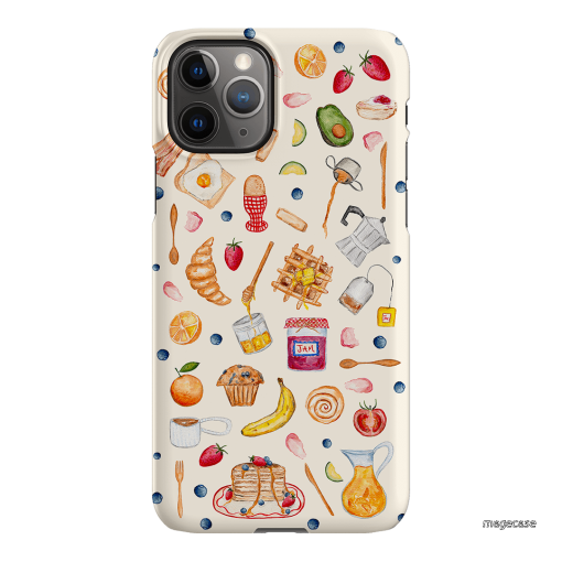 Sunday Breakfast Printed Phone Cases iPhone 11 Pro / Snap by BG. Studio - The Dairy