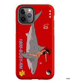 1800-Busy Rn in Red Printed Phone Cases iPhone 11 Pro / Armoured by Easty Beasty - The Dairy