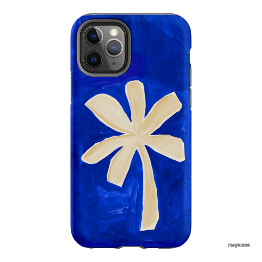 Bleu Palm Printed Phone Cases iPhone 11 Pro / Armoured by Charlie Taylor - The Dairy