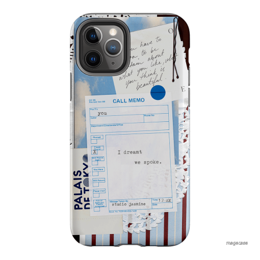 Call Memo Printed Phone Cases iPhone 11 Pro / Armoured by Jasmine Dowling - The Dairy