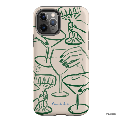 Cheers Printed Phone Cases iPhone 11 Pro / Armoured by Phthalo Ruth - The Dairy
