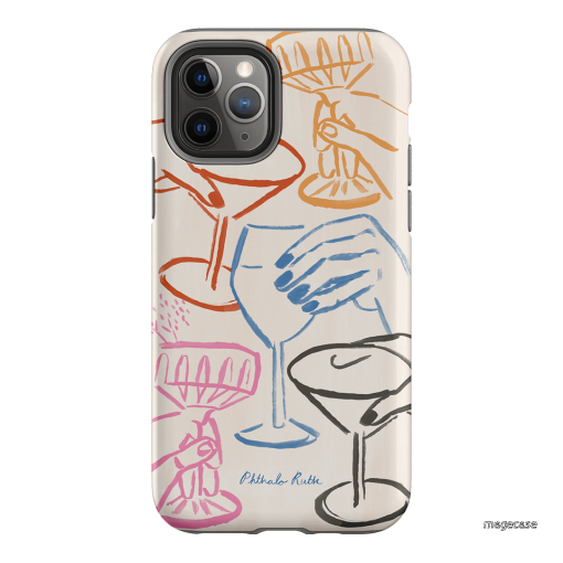 Cheers Multi Printed Phone Cases iPhone 11 Pro / Armoured by Phthalo Ruth - The Dairy
