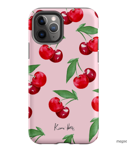 Cherry Rose Printed Phone Cases iPhone 11 Pro / Armoured by Kerrie Hess - The Dairy