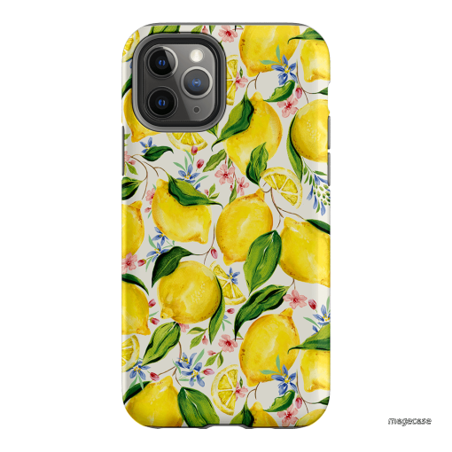 Citrus Lemon Printed Phone Cases iPhone 11 Pro / Armoured by Ellie Mae - The Dairy