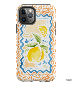 Dolce Far Niente Printed Phone Cases iPhone 11 Pro / Armoured by Cass Deller - The Dairy