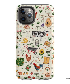 Farm Stay Printed Phone Cases iPhone 11 Pro / Armoured by BG. Studio - The Dairy