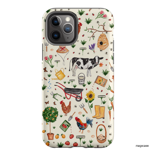 Farm Stay Printed Phone Cases iPhone 11 Pro / Armoured by BG. Studio - The Dairy