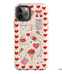 Love Note Printed Phone Cases iPhone 11 Pro / Armoured by BG. Studio - The Dairy