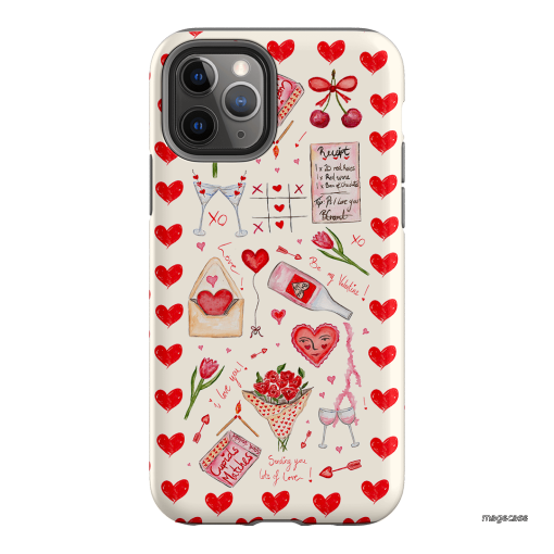Love Note Printed Phone Cases iPhone 11 Pro / Armoured by BG. Studio - The Dairy